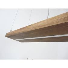 Hangelampe Holz Akazie Led Leuchte Peka Ideen