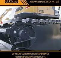 Amphibious Excavator Undercarriage Pontoon Including Two ...