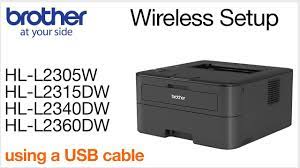 Communicate with our professional printer experts at printer error support for easy solution or dial. Wireless Setup Hll2360dw Hll2340dw Hll2315dw Hll2305w Brother Printer Youtube