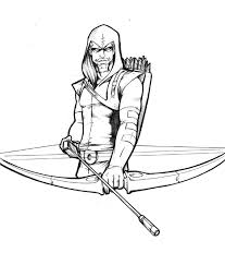Green Arrow Drawings Sketch Coloring Page Arrow Drawing Green Arrow Drawing Sketches