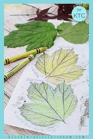 Easy Crayon Leaf Rubbing The Kitchen Table Classroom Leaf Print Art Book Art Projects Printmaking Projects