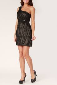 Max And Cleo Sandrine Dress In Black Originally 178 00 29 00 At Bcbg Outlet Blowout Sale Dresses Strapless Dress Sheer Chiffon
