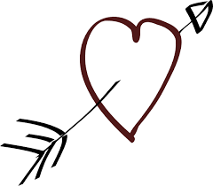 Heart Doodle Cerca Con Google Heart With Arrow Heart Clip Art Clip Art