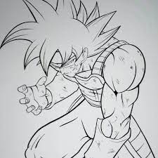 To draw accurately i still encourage you to use pencil and ruler to draw better. Jenkitama Ar Twitter Bardock Lineart Dragonball Dragonballz Dragonballsuper Db Dbz Dbsuper Saiyan Supersaiyan Ssj Goku Broly Manga Anime Artforanimeartcollection Pencil Sketch Drawing Draw Fanart Instaart Art Artist Sketchbook