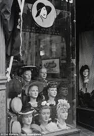 New York City As It Was Stunning Photographs From 1946 Vintage Millinery Vintage Mannequin Hats Vintage