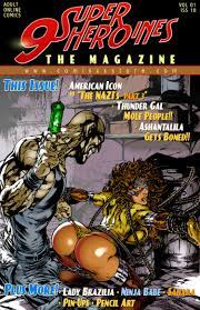 9 Super Heroines- The Magazine 10 - Porn Cartoon Comics