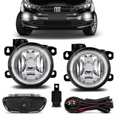 Kit Farol de Milha Argo Cronos Auxiliar Neblina | General Car