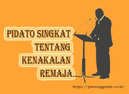 Pidato Singkat Tentang Kenakalan Remaja Zaman Sekarang Lengkap
