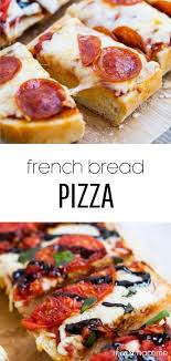 Easy Homemade Garlic French Bread Pizza I Heart Naptime Recipe Vegan Recipes Beginner Recipes Easy Yummy Breakfast