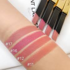 Yves Saint Laurent Rouge Pur Couture Exclusive The Slim Glow Matte Lipstick Ysl Rouge Pur Couture The Slim Matte Lipstick Swatches Beauty Trends And Latest Makeup Collections Chic Lipstick Swatches Ysl Makeup Lipstick Latest Makeup