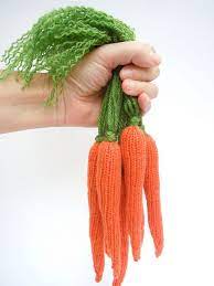 Check spelling or type a new query. Carrots With Greens Pattern By Sara Elizabeth Kellner Crochet Food Knitted Toys Free Patterns Knitted Flowers