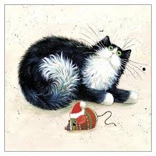 2020 popular 1 trends in home & garden, education & office supplies, luggage & bags, novelty & special use with cat christmas card and 1. Cat Themed Christmas Cards With Free Postage Purrfectcatgifts Co Uk Purrfect Cat Gifts
