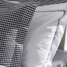 Black And White Buffalo Check Bedding Set Image Detail For Black And White Gingham Bedding Black White Bedrooms Black Decor White Cottage