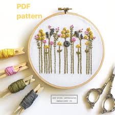 Her color palettes for her embroideries are to die for. Hand Embroidery Made Easy Vintage Little Lady
