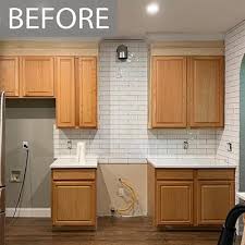 Finally, rinse with clear water and allow to dry. Kitchen Painting Projects Before And After Paper Moon Painting