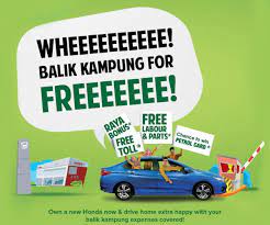 Check spelling or type a new query. Own A New Honda This Raya And Enjoy Free Service Free Toll And More For Your Balik Kampung Journey