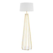 Shades of light provides stylish floor lamps that cover the gamut from hot new trends to treasured antiques with unique vintage & repurposed pieces in between. Canary Contemporary Floor Lamp With Metal Shade White Includes Led Light Bulb Lumisource Target