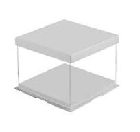 Homoyoyo Durable White Cake Packaging Box for Dessert and ...