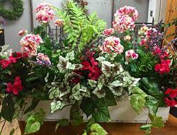 The window box can be placed on the patio or in the garden. Silk Arrangement Window Box Wisteria Flowers And Gifts
