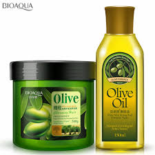 Conditioning with olive oil works on hair of any length and texture and is far less expensive than salon conditioning treatments. 2pcs Lot Herbal Hair Care Products Set Olive Oil Hair Mask Hair Essential Oils Scalp Treatment Conditioner For Dry Damaged Hairs Hair Conditioner Damaged Hair Conditioner For Hairconditioner Hair Aliexpress