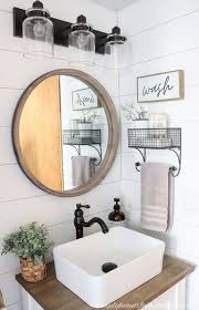 The cute vanity, sinks, and faucets combine functionality with a modern touch. Rustic Farmhouse Bathroom Signs Decorating Ideas And Accessories For The Home Creative Ideas For Every Room