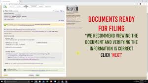 From the date of filing. E Filing Php