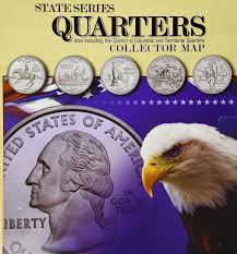 Find a wide variety of coin collection books to organize, store, and showcase your coin collection. Amazon Com State Series Quarters Collector Map Also Including The District Of Columbia And Territorial Quarters 8580001041742 Whitman Publishing Books