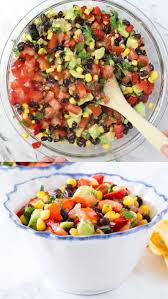Black Bean Corn Tomato Salad Cilantro Black Bean And Corn Salsa I Heart Naptime Recipe In 2020 Delicious Healthy Recipes Bean Salsa Appetizer Recipes