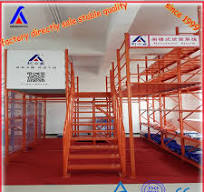 Warehouse Multi Level Steel Shelf Support Mezzanine Attic Rack
