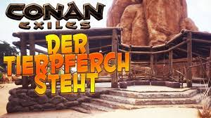 Conan Exiles: Der Tierpferch steht! [Let's Play Conan Exiles Gameplay  Deutsch #07] - YouTube