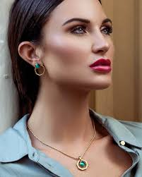 Octagon Ħabbata Pendant, Gold