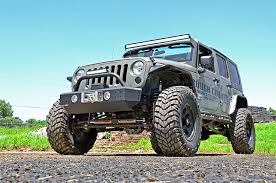Rough Country 70504 50in Led Light Bar Windshield Mounts For 07 18 Jeep Wrangler Jk Quadratec