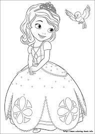 Children will have hours of fun with this electronic coloring book is. Sofia The First Coloring Picture Disney Coloring Pages Princess Coloring Pages Disney Princess Coloring Pages