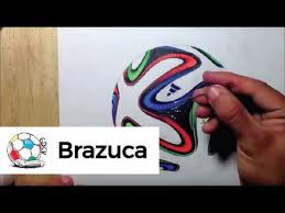 Acompanhe no uol copa do mundo 2014 tudo sobre a copa no brasil: Dibujo Del Balon Brazuca Para La Copa Mundial De Brasil 2014 Youtube