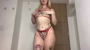 Sexy Lingerie Try on Haul with beautiful blonde