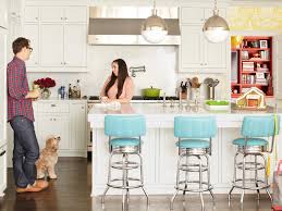 But perhaps the best thing about them is that they tend to she hid her brown laminate cabinets underneath white chalk paint, popped sticker tiles over her beige backsplash, and resurfaced the counter. Our 58 Favorite White Kitchens White Kitchen Design Ideas Hgtv