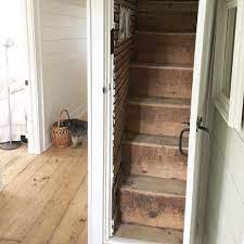 Old House Love The Staircase To The Third Floor Would Have Loved To Use The Attic As Part Of The Living Space But Hvac Old House Staircase Old Farm Houses