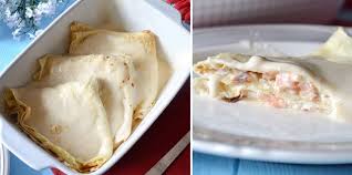Gratin De Crepes Au Saumon Ww Plat Et Recette Crepe Au Saumon Gratin Recettes De Cuisine Faciles