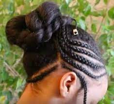 Black Teenage Girls Hairstyle Braided Updo For Tweens Hairstyle Tutorial Teenage Girl Hairstyles Hair Styles Tween Hairstyles For Girls
