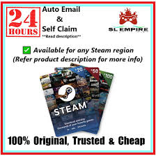 Check spelling or type a new query. 24 7 Auto Email Self Claim Steam Wallet Code Steam Wallet Gift Card Top Up Global Shopee Malaysia