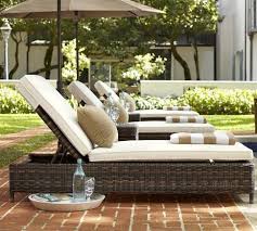 Torrey All Weather Wicker Single Chaise Pottery Barn Outdoorfurniture Pool Lounge Chairs Pool Furniture Modern Patio Furniture