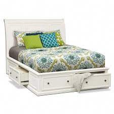 Bedroom Furniture Hanover Queen Storage Bed White Cityfurniture Tempat Tidur Tempat Tidur Anak Dipan