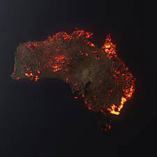 This Virtual Image Of The Australian Bushfires Was Created Using Nasa Data It S Not A Satellite Photo Fact Check