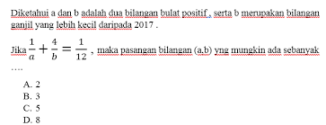 Soal olimpiade matematika smp dan pembahasannya. Soal Olimpiade Matematika Smk Dan Pembahasannya Jawabanku Id