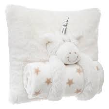 Achetez des coussins et des plaids pour votre enfant en quelques clics et à petit prix sur auchan ! Coussin Plaid Pour Enfant Licorne 33x33cm Beige