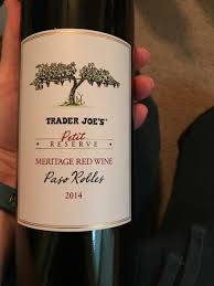 2014 Trader Joe S Meritage Petit Reserve Usa California Central Coast Paso Robles Cellartracker