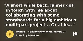BONUS - Collaboration with Janner3D! | Patreon