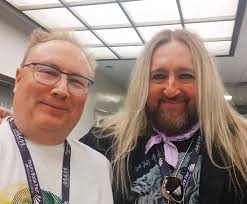 Chris and I are super excited to be heading back to the @miamibookfair in  Nov! We've got a great panel planned with some stellar guests:  @joey_wrecked_maya @hed1117 and @lasnubesban