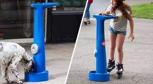But dog water fountains vary just as much as dogs do. Designer Envisions People And Dogs To Drink From Fire Hydrants Shouts