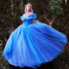 Cosplay, party, halloween, fotoshooting, sammlung, karneval, etc. Halloween Kostum Fur Frauen Neue Film Deluxe Blau Cinderella Hochzeit Kleid Erwachsene Cinderella Brautkleider Robe De Mariee Cinderella Wedding Dress Wedding Dressrobe De Mariee Aliexpress